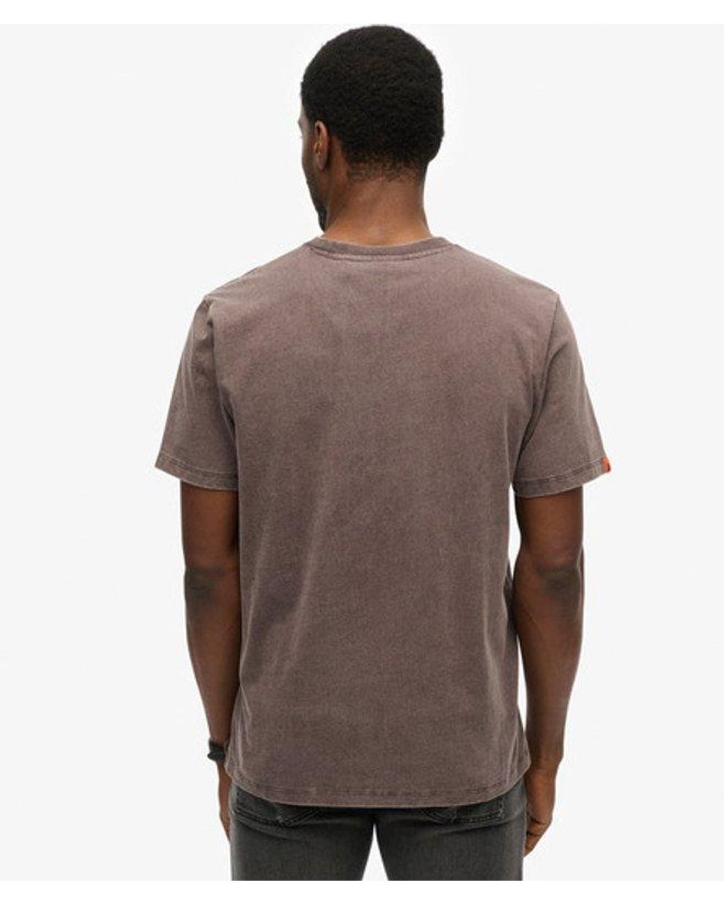 Superdry Brown & Co Osaka Loose T-shirt for men