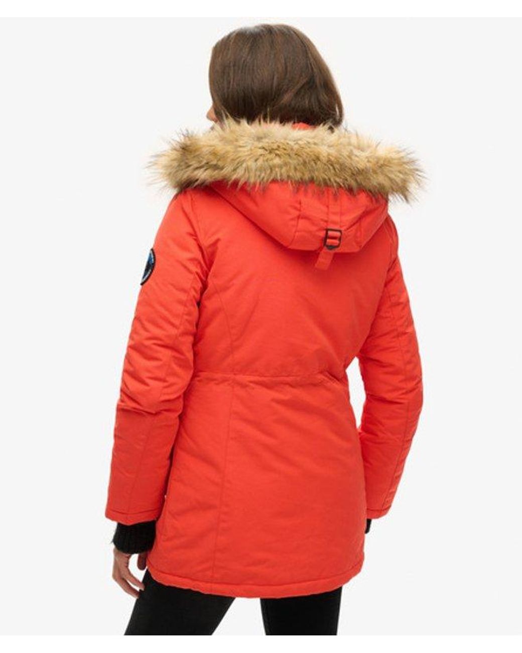 Superdry Red & Co Everest Classic Parka Coat