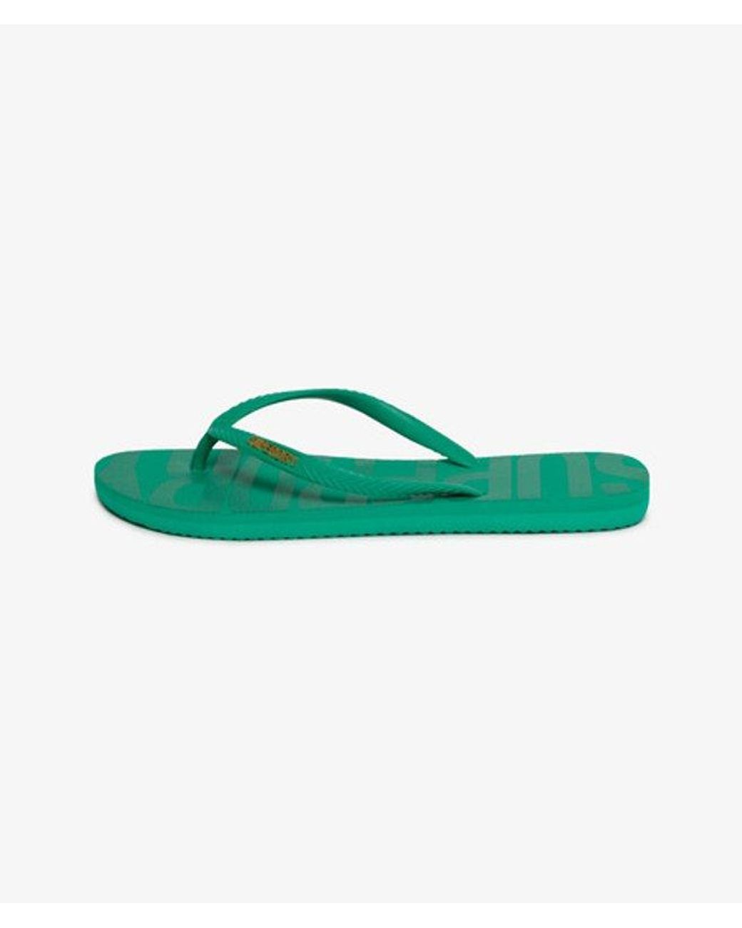 Superdry Green & Co Essential Flip Flops