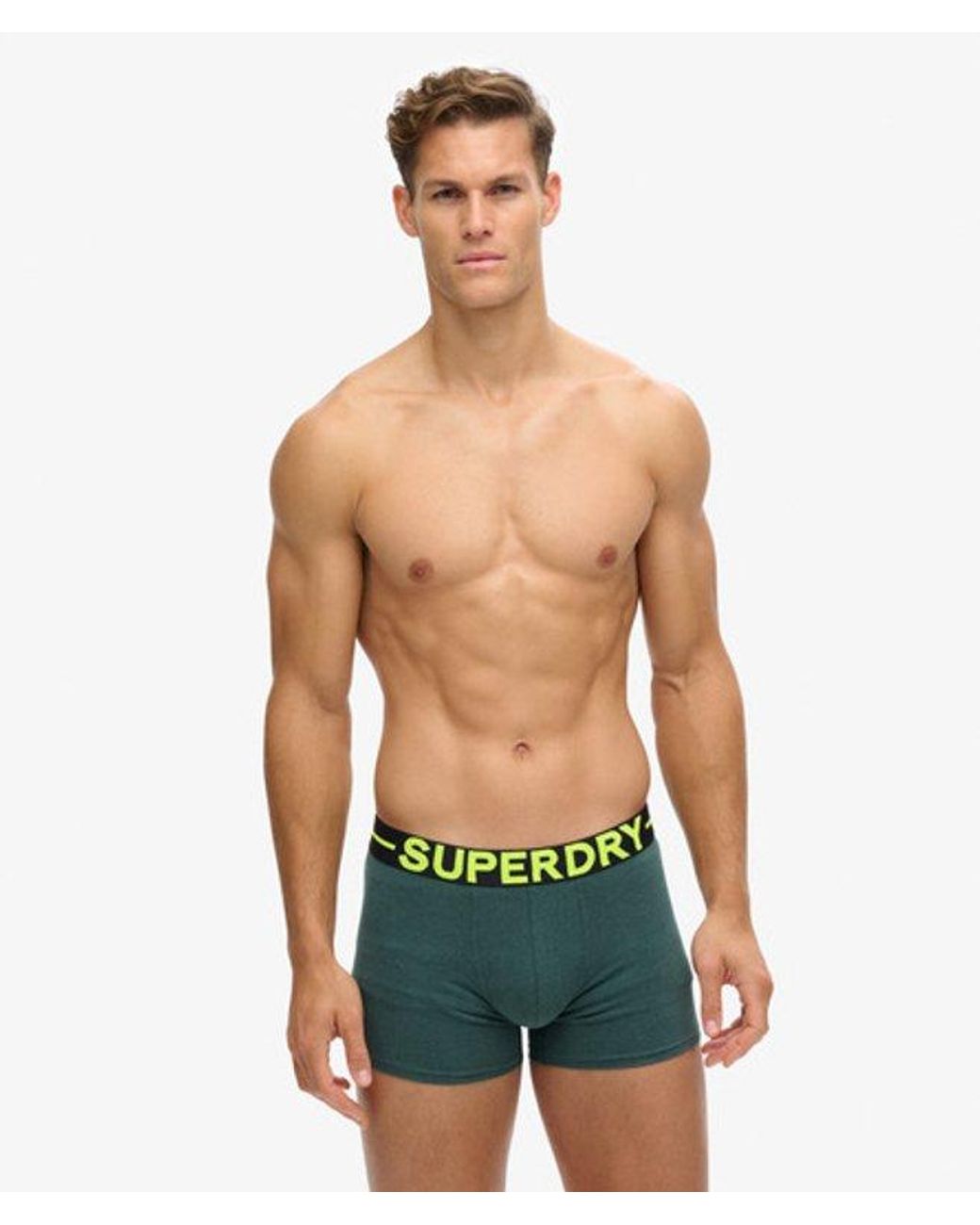 Superdry Green & Co Boxer Triple Pack for men