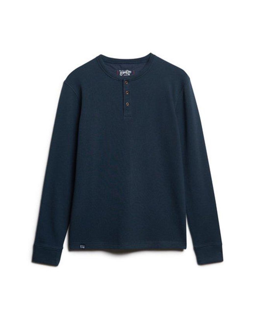 Superdry Blue & Co The Merchant Store - Henley Top for men