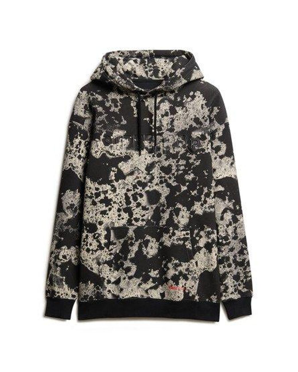 Superdry Camo Print Oversized Utility Logo Hoodie in Green Lyst UK