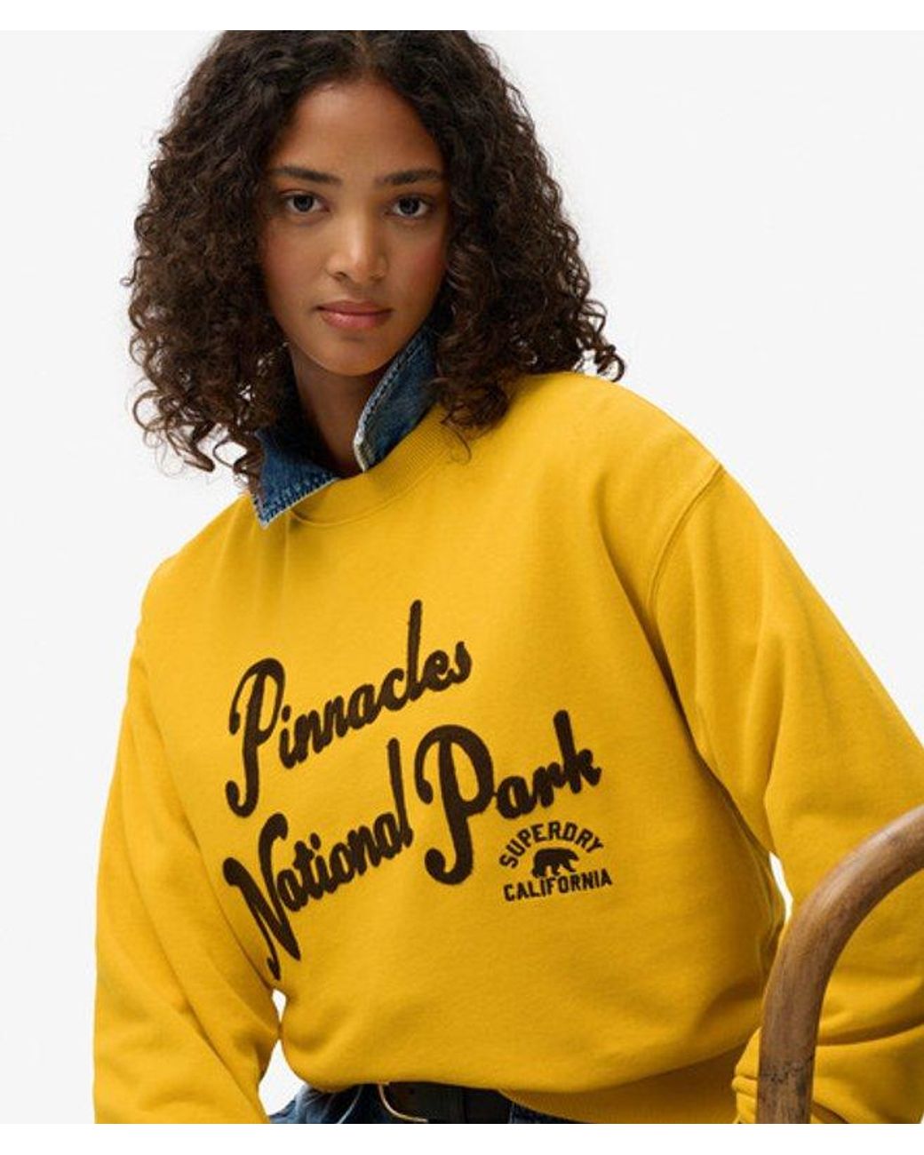Superdry Yellow & Co Lo-fi Outdoor Loose Sweatshirt