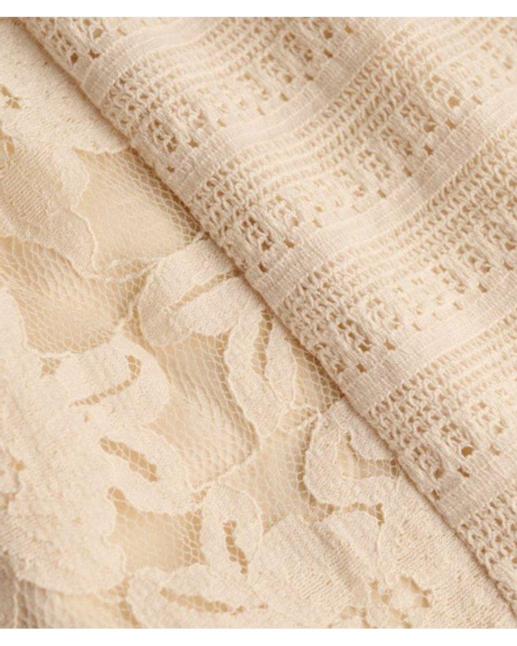 Superdry Natural Lace Beach Short