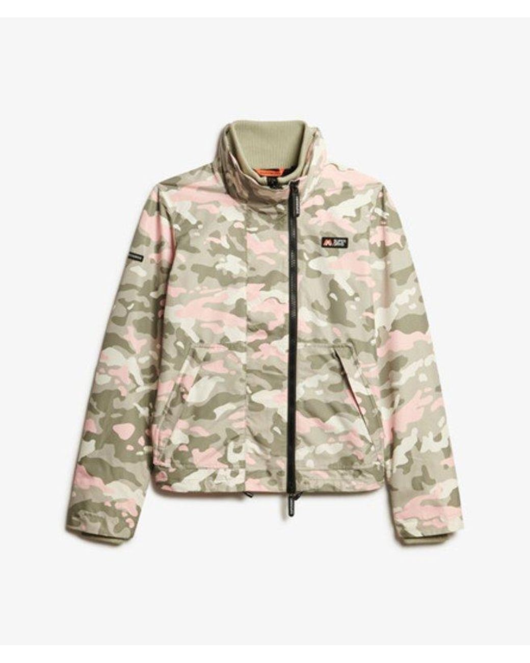 Superdry Gray Mountain Windbreaker Jacket