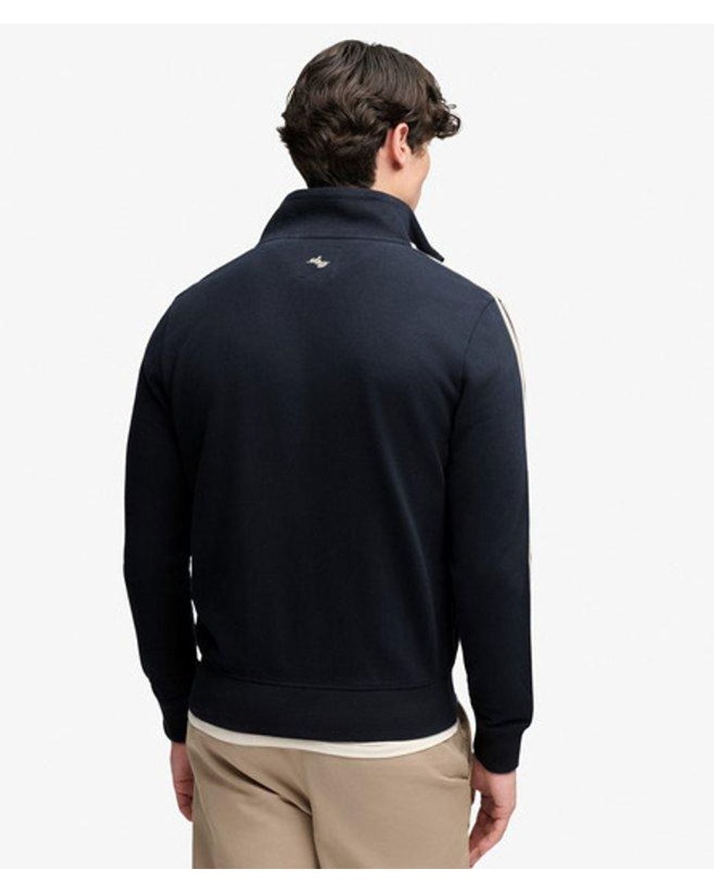 Superdry Blue & Co Essential Retro Track Top for men
