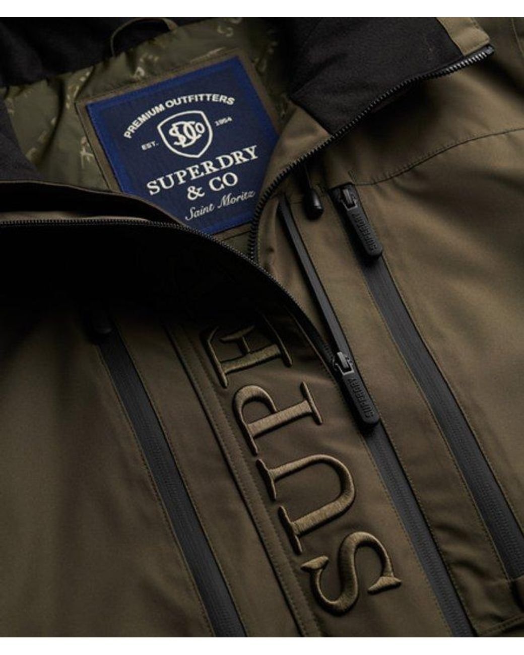 Superdry Green & Co Ultimate Freestyle Ski Jacket for men