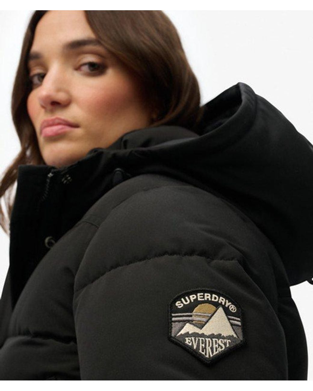 Superdry Everest Bomber Jas in het Black