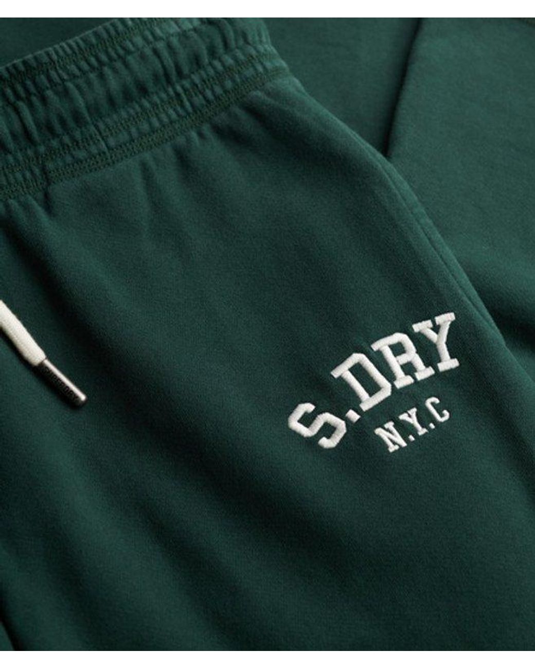 Superdry Green & Co Athletic Embroidered Flare joggers