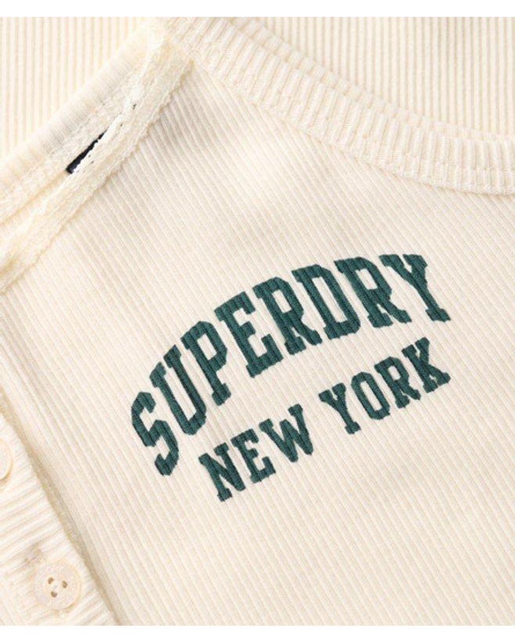 Superdry White & Co Classic Graphic Print Cotton Cami Top