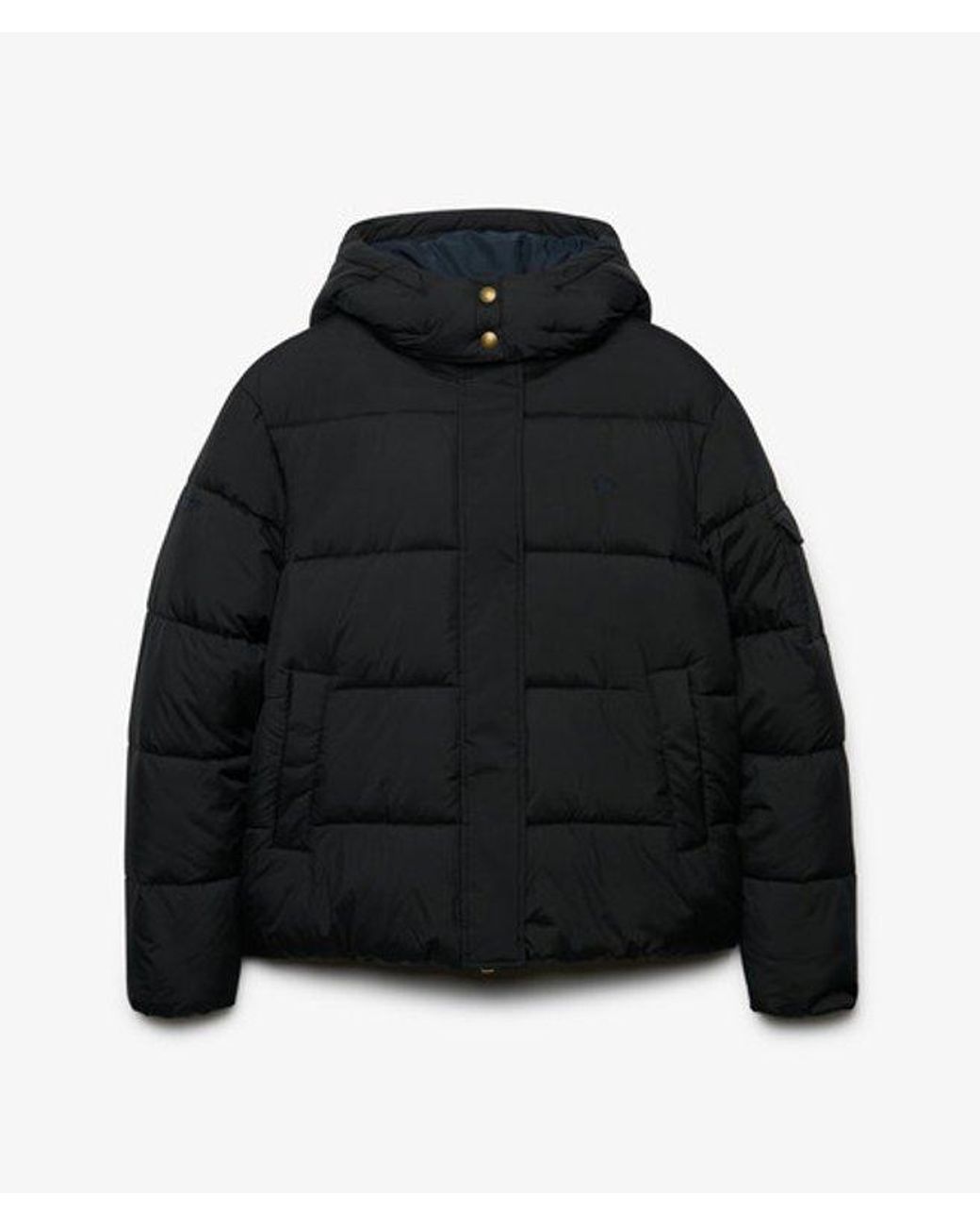 Superdry Premium Ripstop Pufferjas in het Black