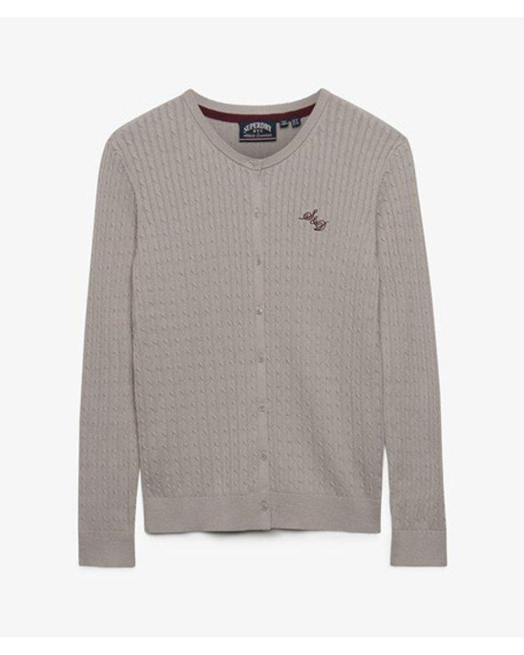 Superdry Blue & Co Lightweight Essential Cardigan