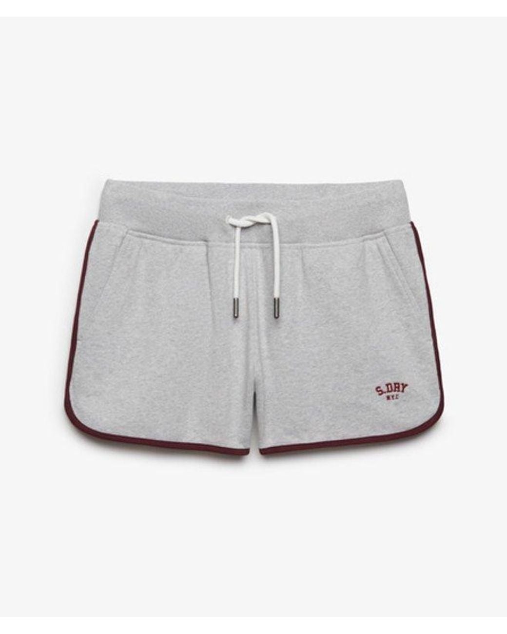 Superdry Gray & Co Athletic Essentials Retro Shorts
