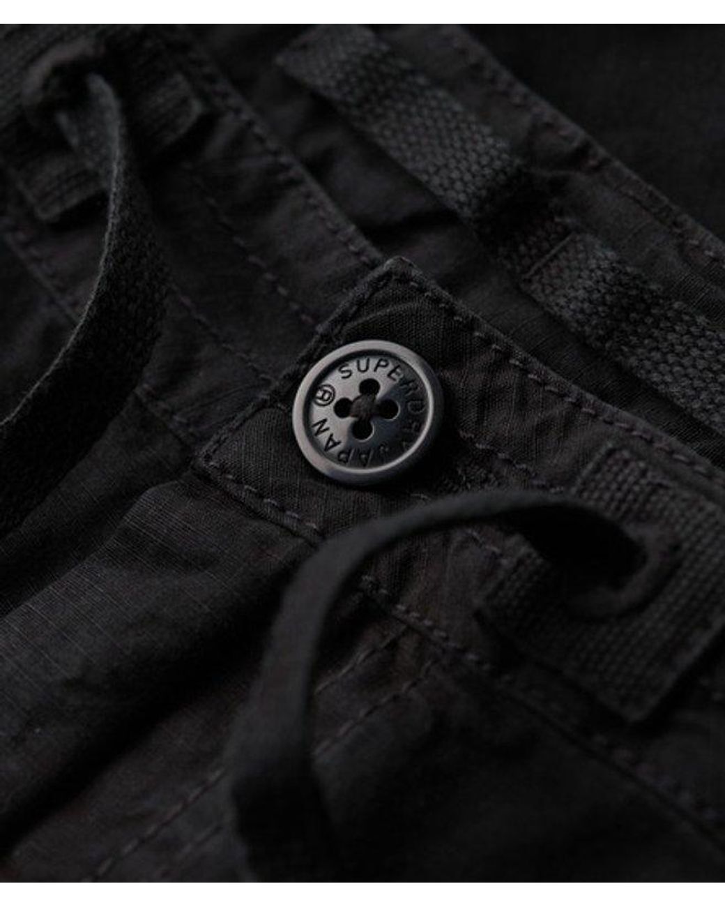 Superdry Black & Co Cargo Shorts