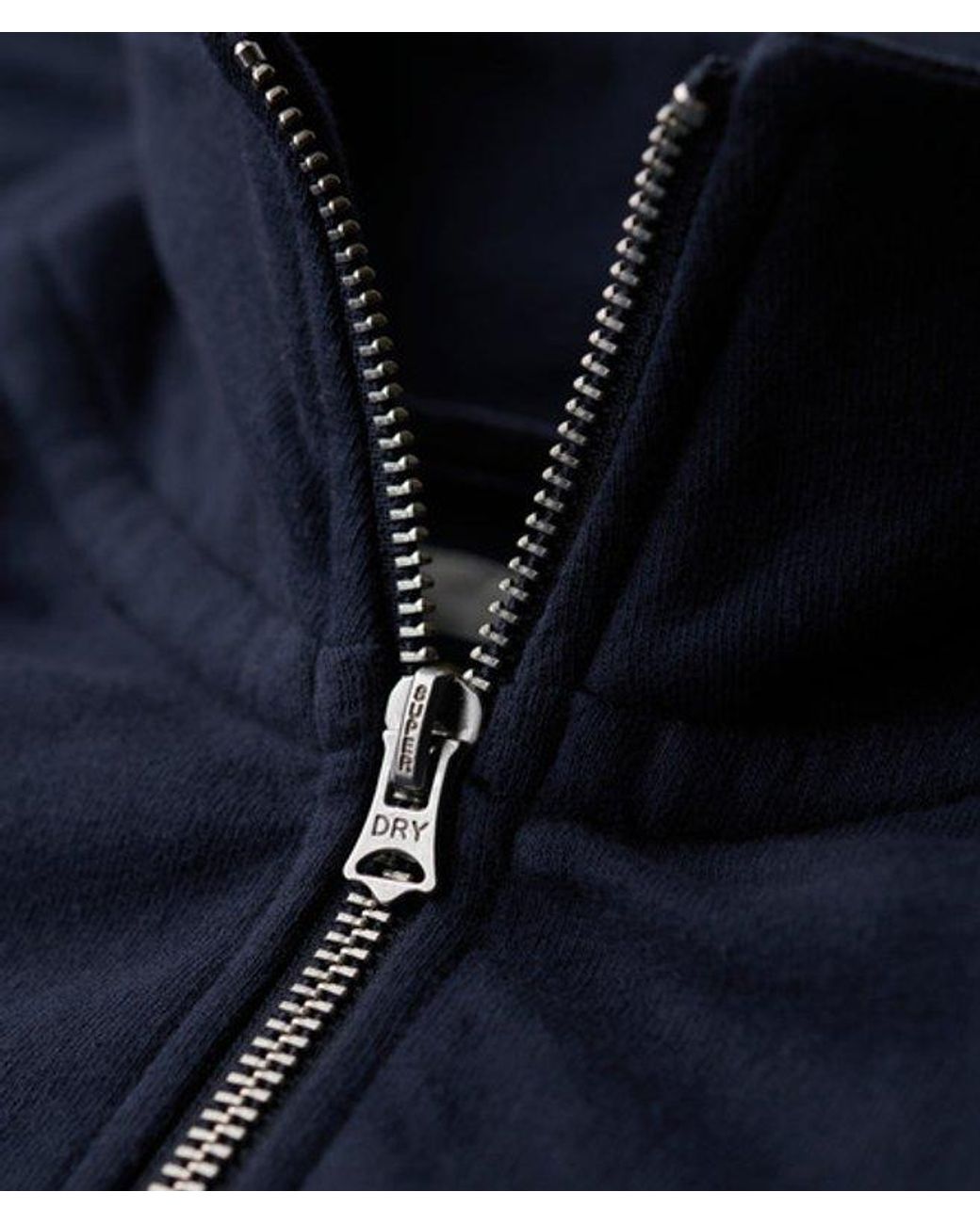 Superdry Blue Athletic Essentials Half Zip Sweatshirt