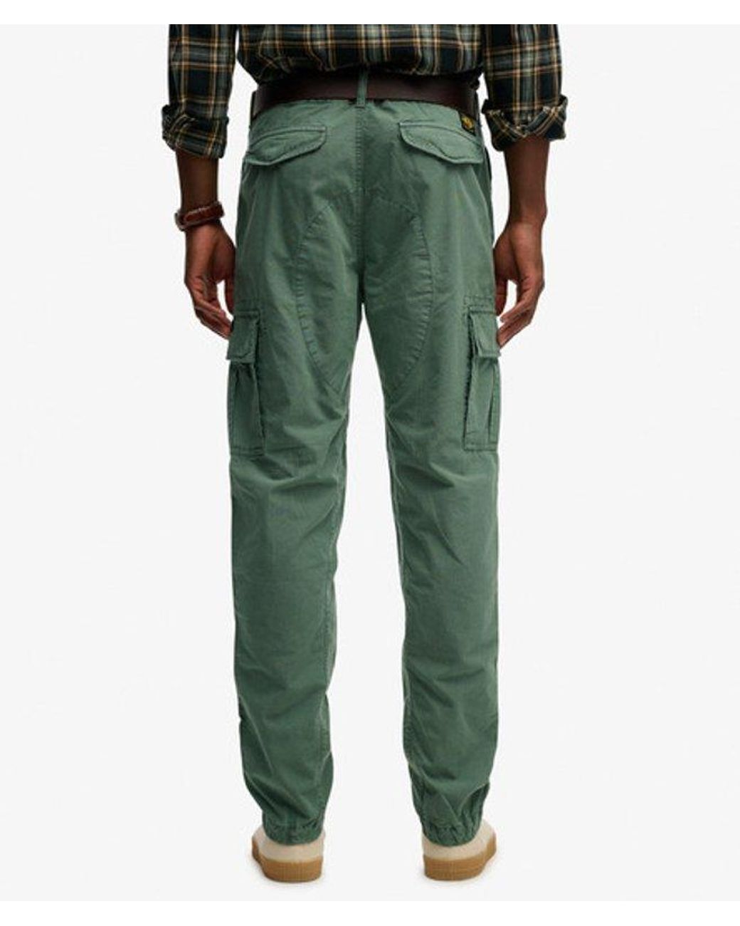Superdry Green & Co Ripstop Light Cargo Pants for men