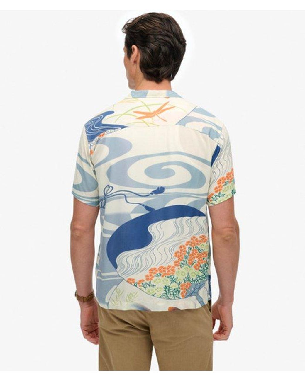 Superdry Blue & Co The Merchant Store - Hawaiian Shirt for men