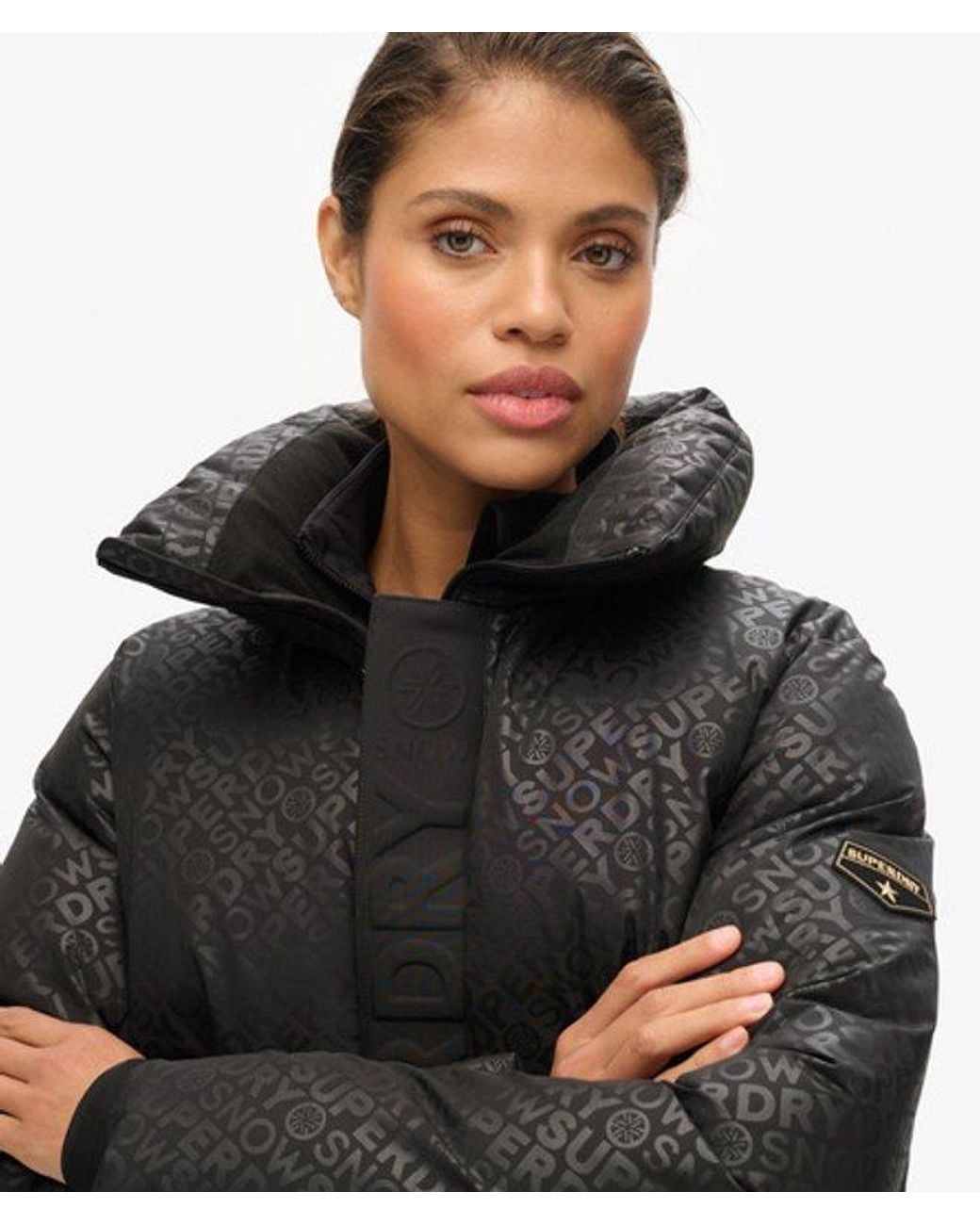Superdry Black & Co Ski Slalom Puffer Jacket