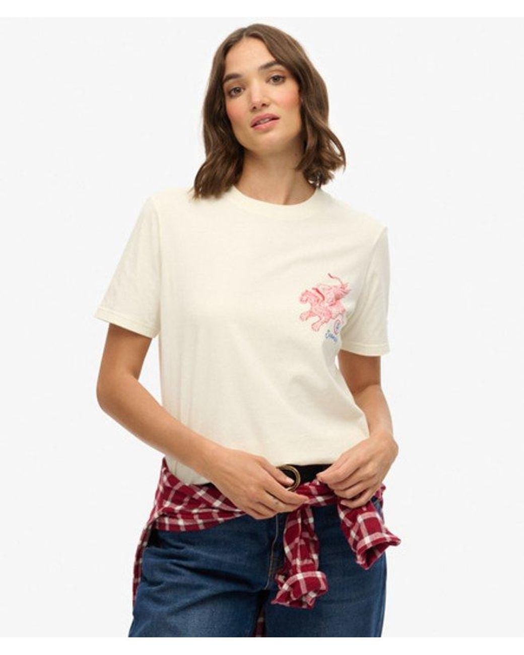 Superdry White & Co Tokyo Narrative Relaxed T-shirt