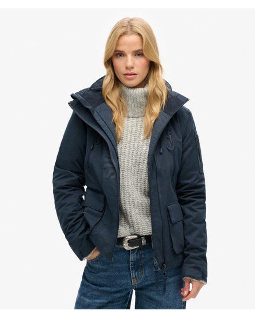 Superdry Blue & Co Ultimate Microfibre Sd-wind Jacket