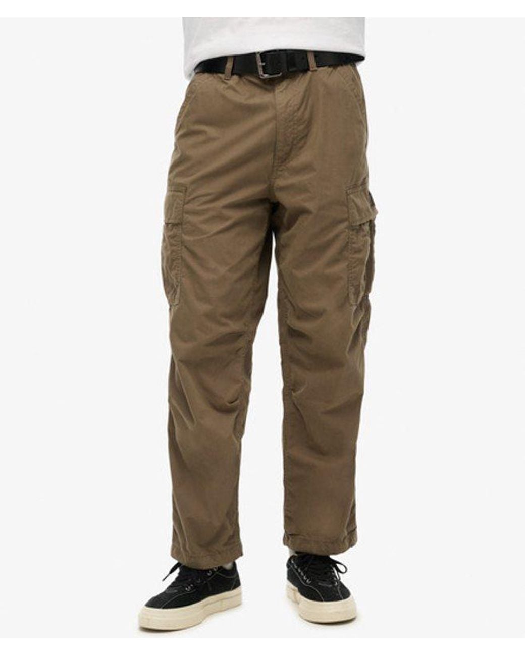 Superdry Natural & Co Organic Cotton Vintage Parachute Cargo Pants for men