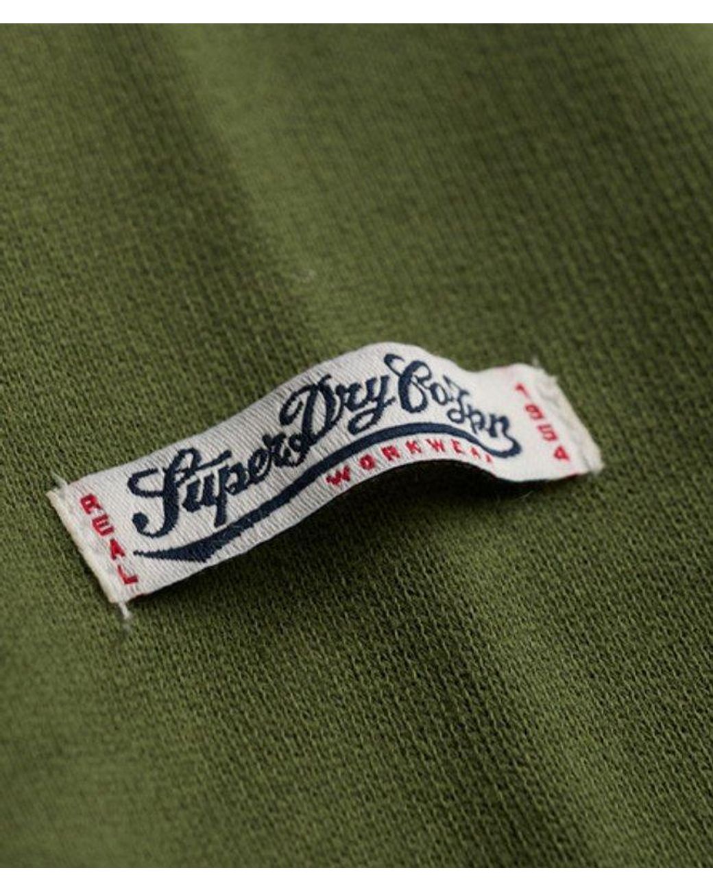 Superdry Green & Co Vintage Script Hoodie for men