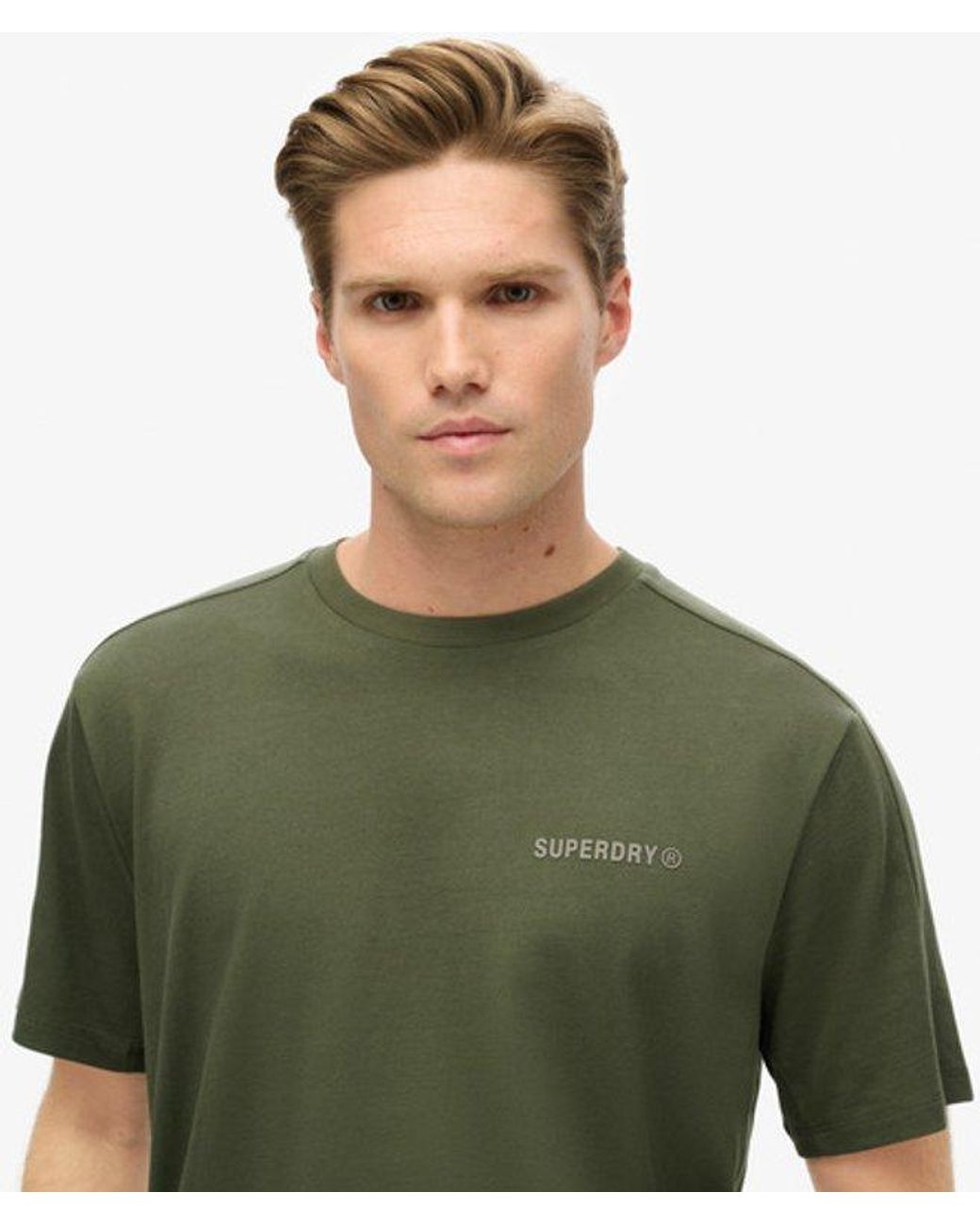 Superdry Green & Co Tech Relaxed T-shirt for men