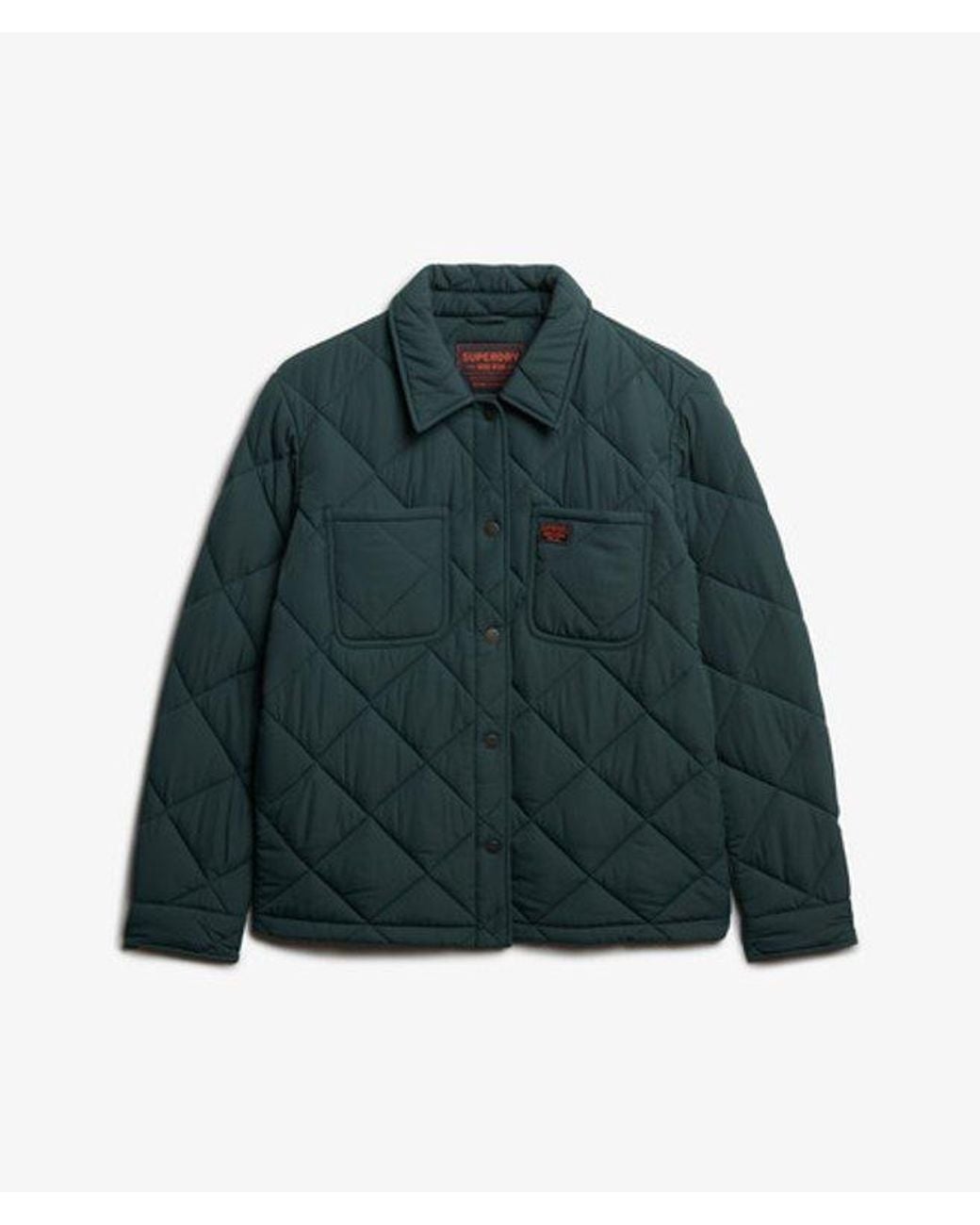 Superdry Green & Co Quilted Chore Liner Jacket