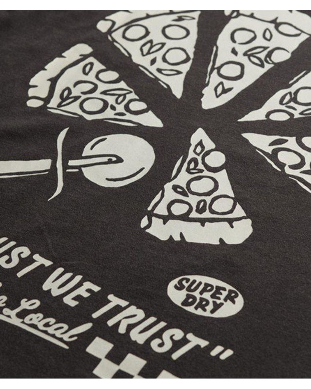 Superdry Black & Co Roadside Trade Relaxed T-shirt