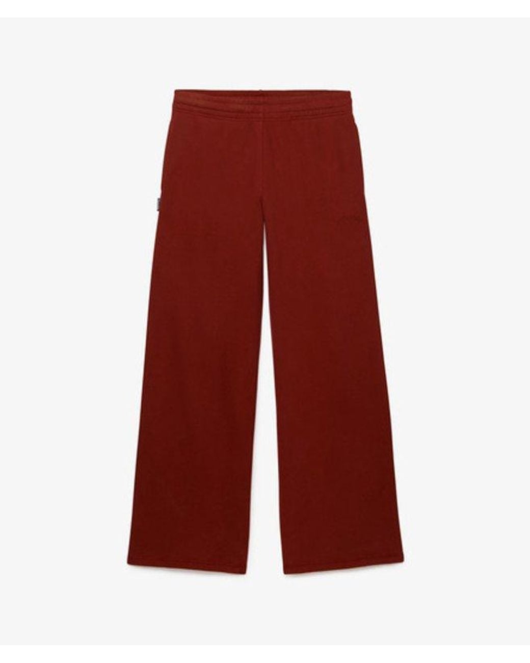 Superdry Essential Logo Wijde joggingbroek in het Red
