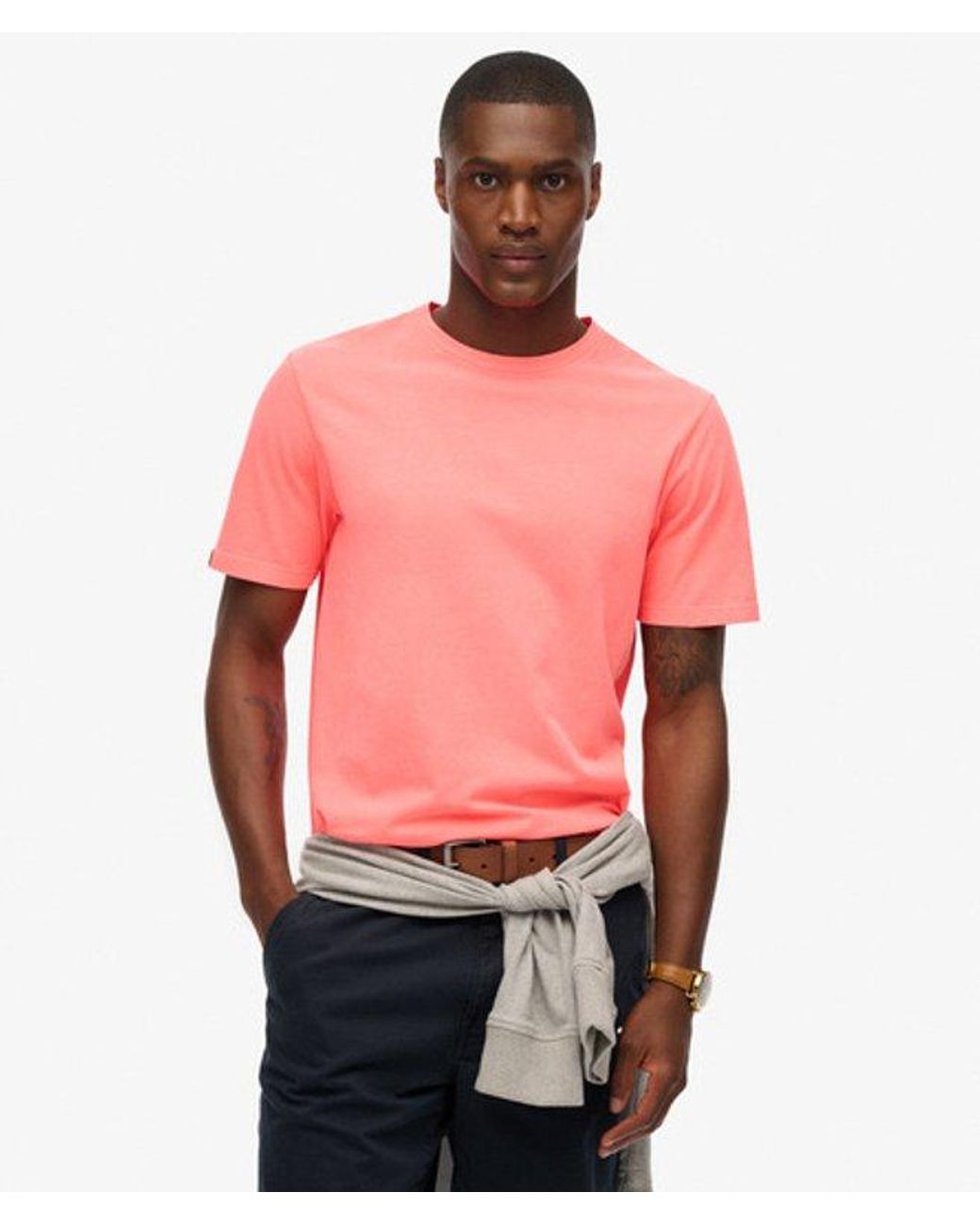 Superdry Red & Co Classic Essential T-shirt for men