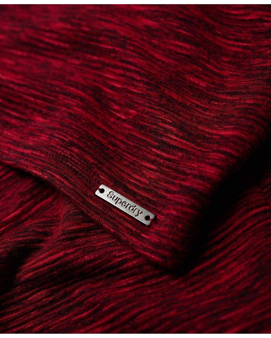 Superdry Augusta Bodycon Dress Red | Lyst