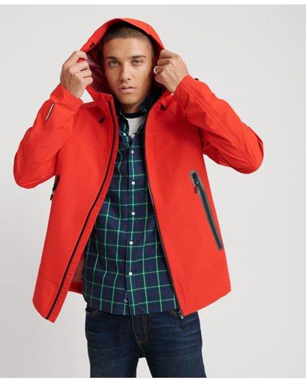 superdry waterproof parka