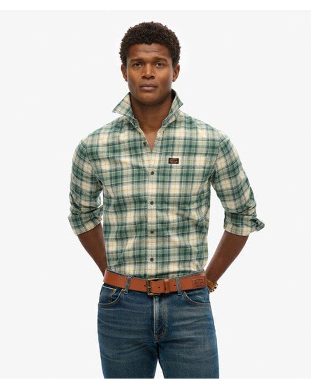 Superdry Green & Co Vintage Lumberjack Shirt for men