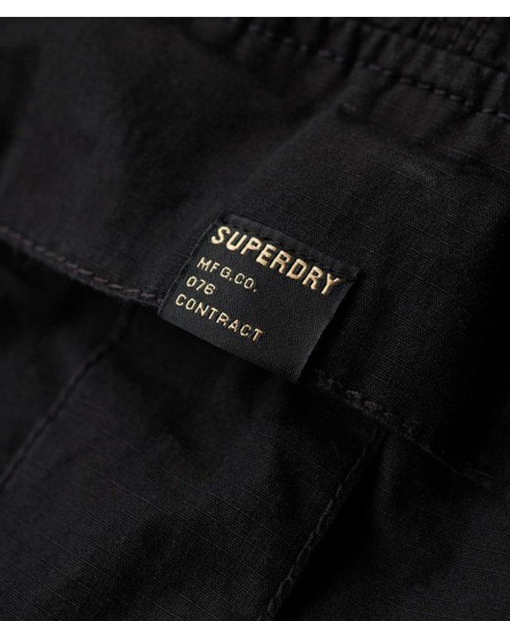 Superdry Black & Co Cargo Shorts