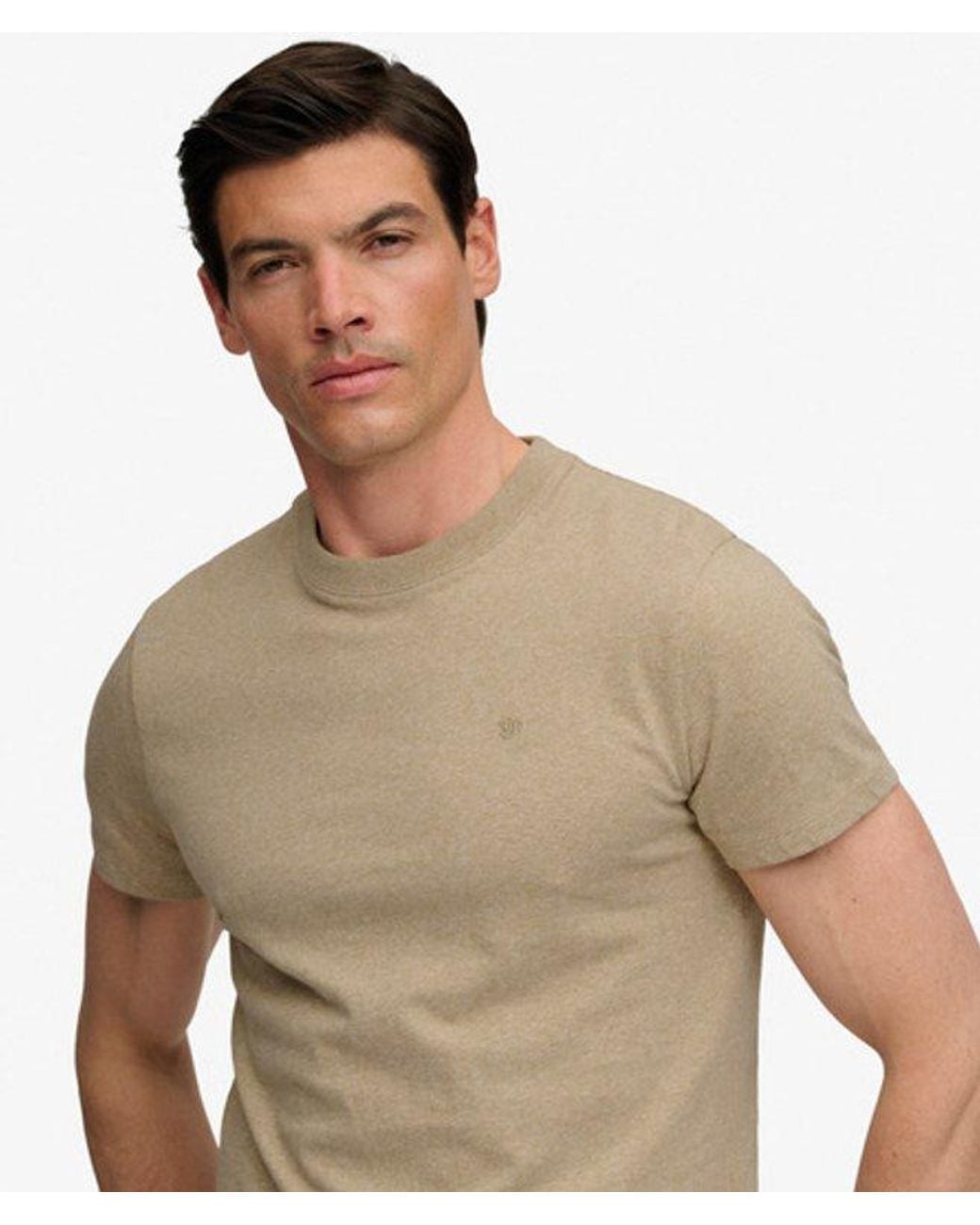 Homme T-Shirt Avec Logo Sd & Co Brodé Taille Superdry pour homme en coloris Natural
