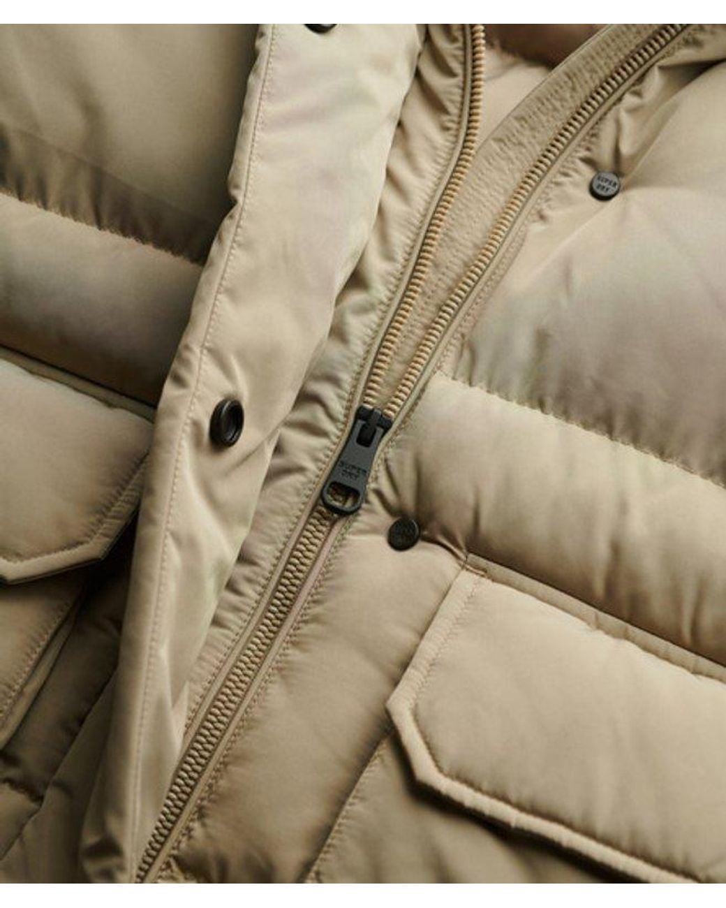 Superdry Natural & Co Short Duvet Puffer Jacket