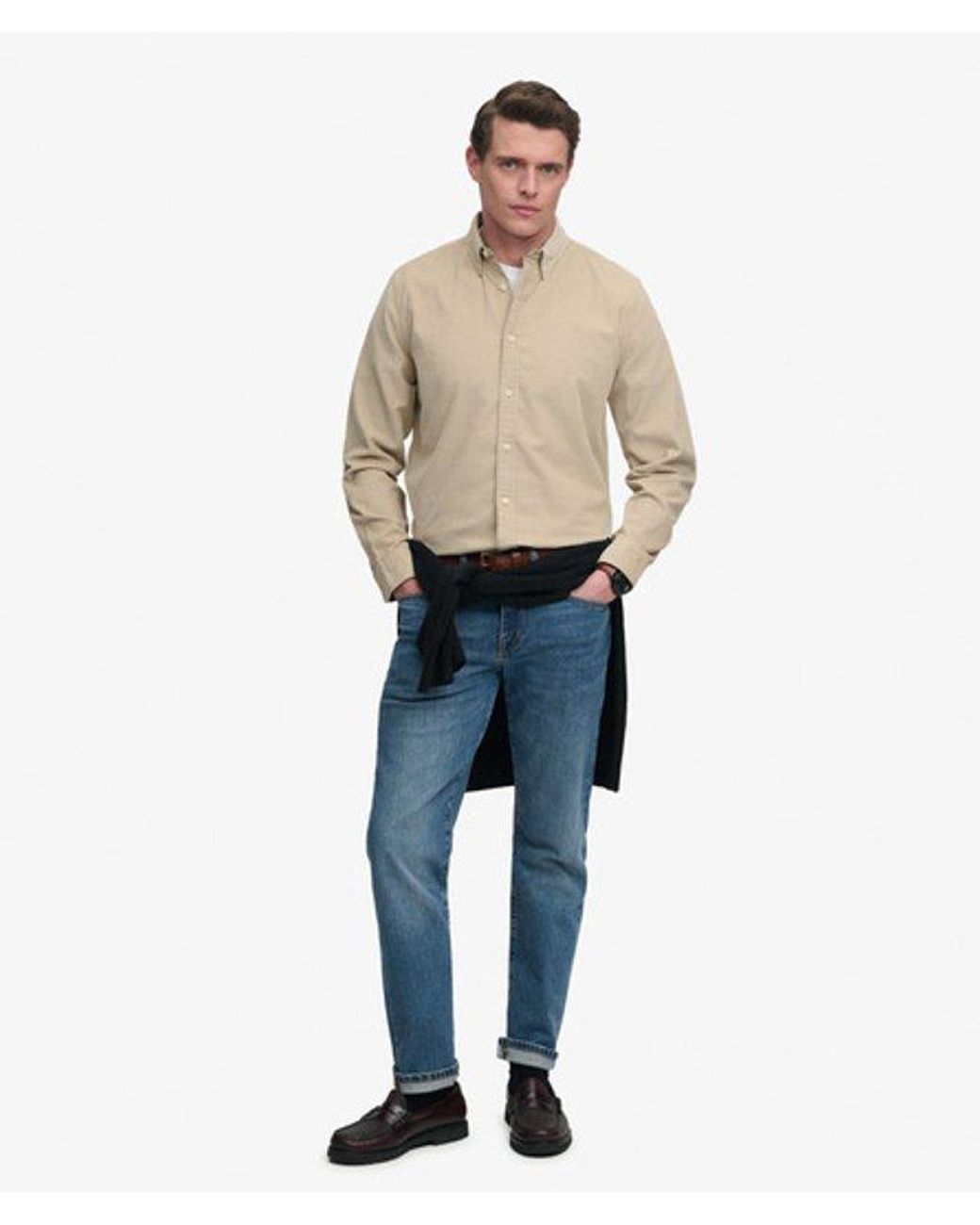 Superdry Natural & Co Classic Needle Cord Shirt for men