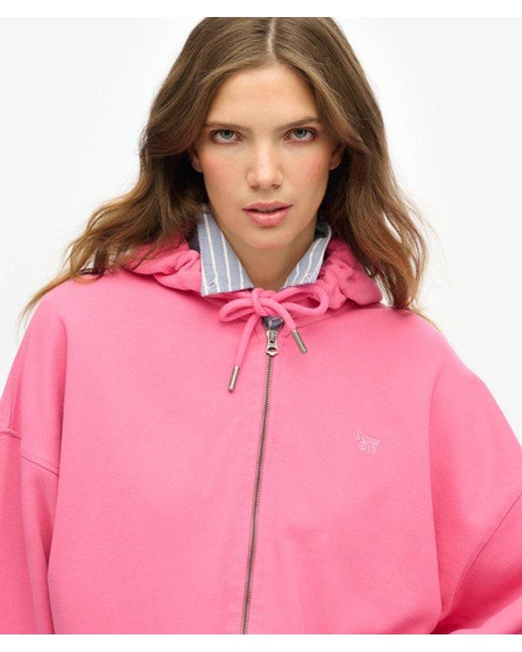Superdry Red & Co Studios Zip Hoodie