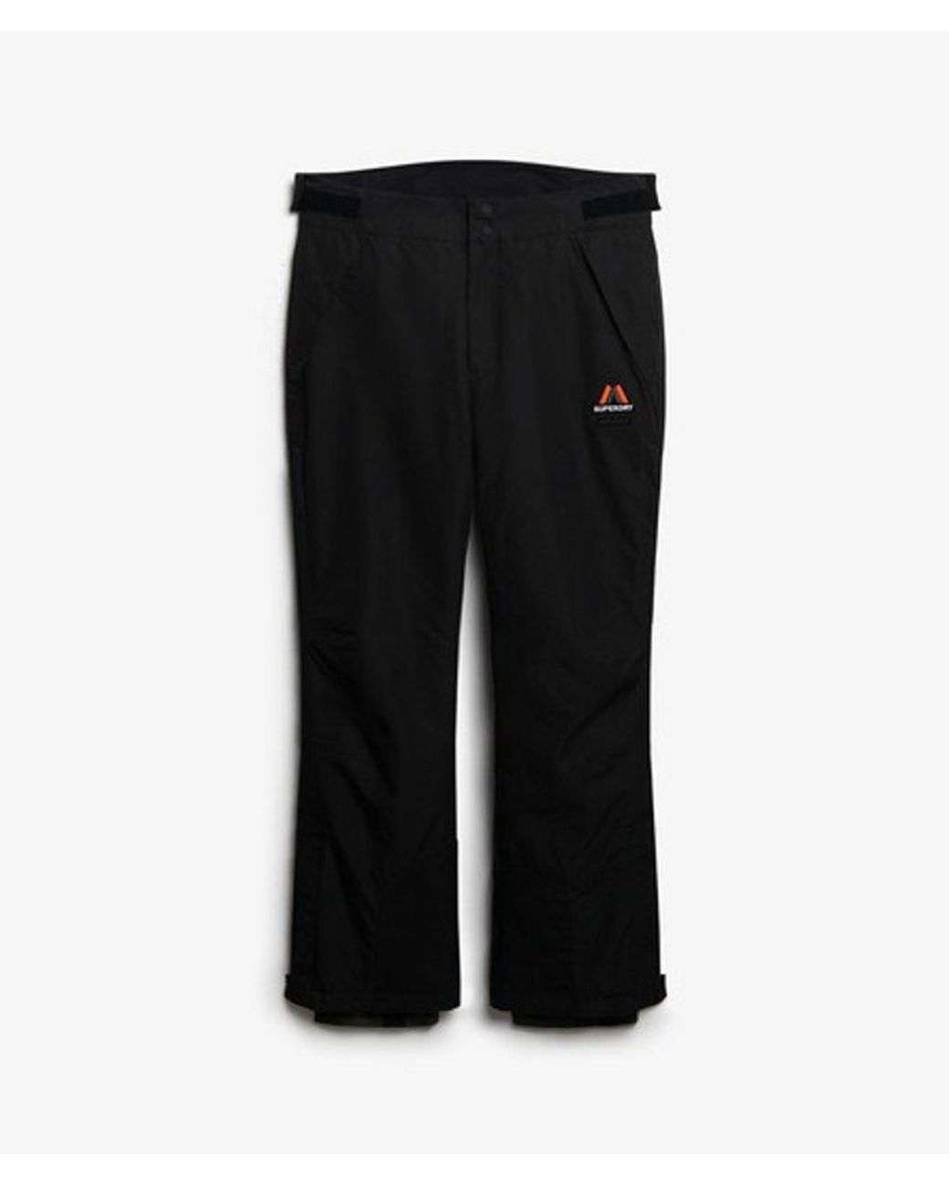 Superdry Black Slim Ski Pants for men