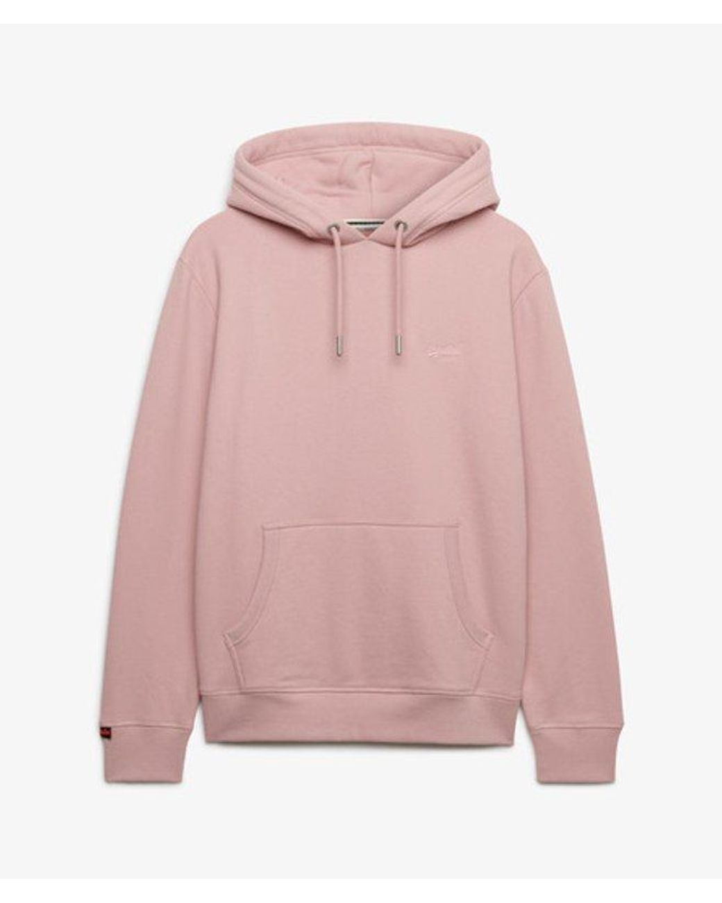 Superdry Red & Co Essential Logo Hoodie for men