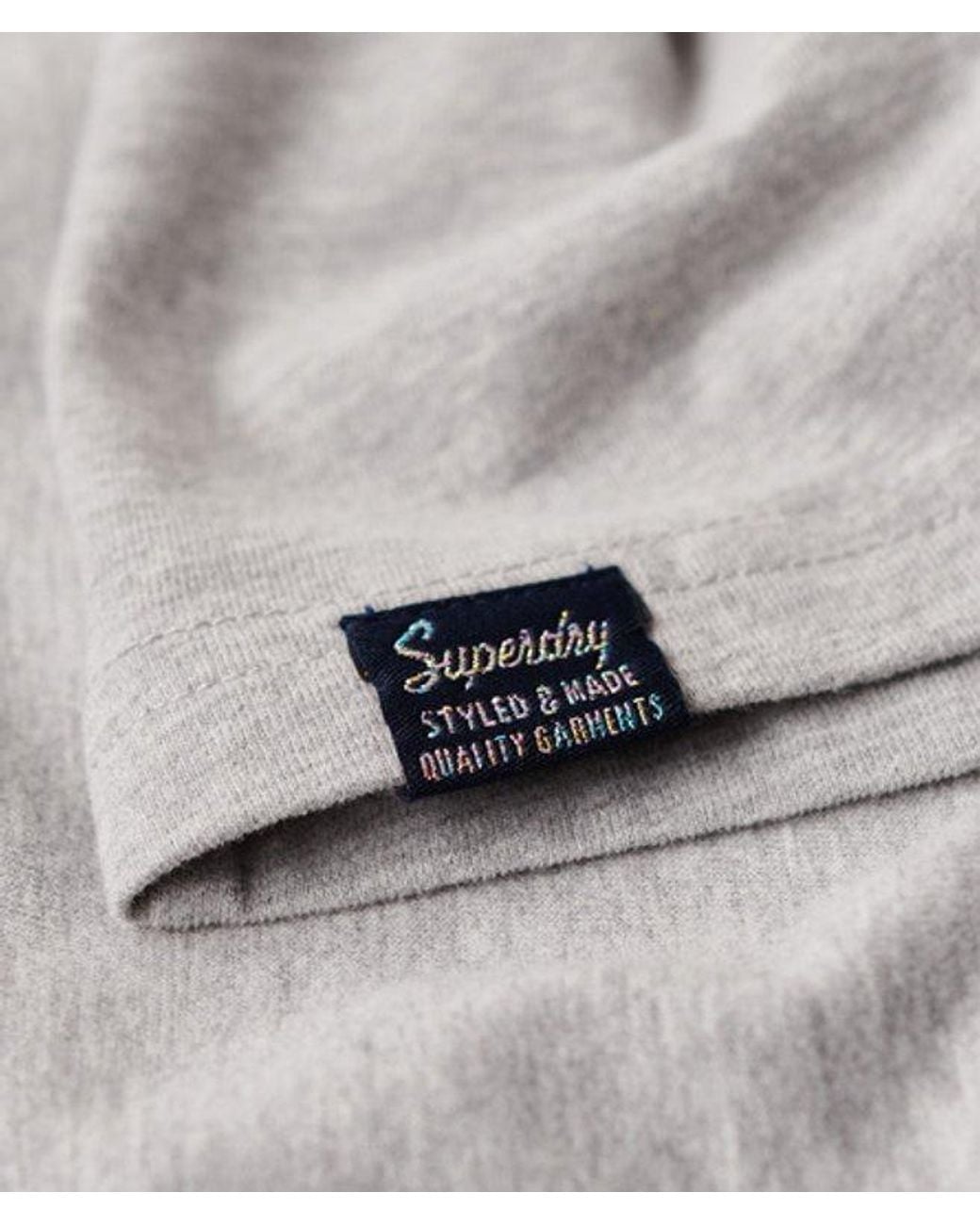 Superdry Gray & Co Vintage Logo Pop Entry T-shirt