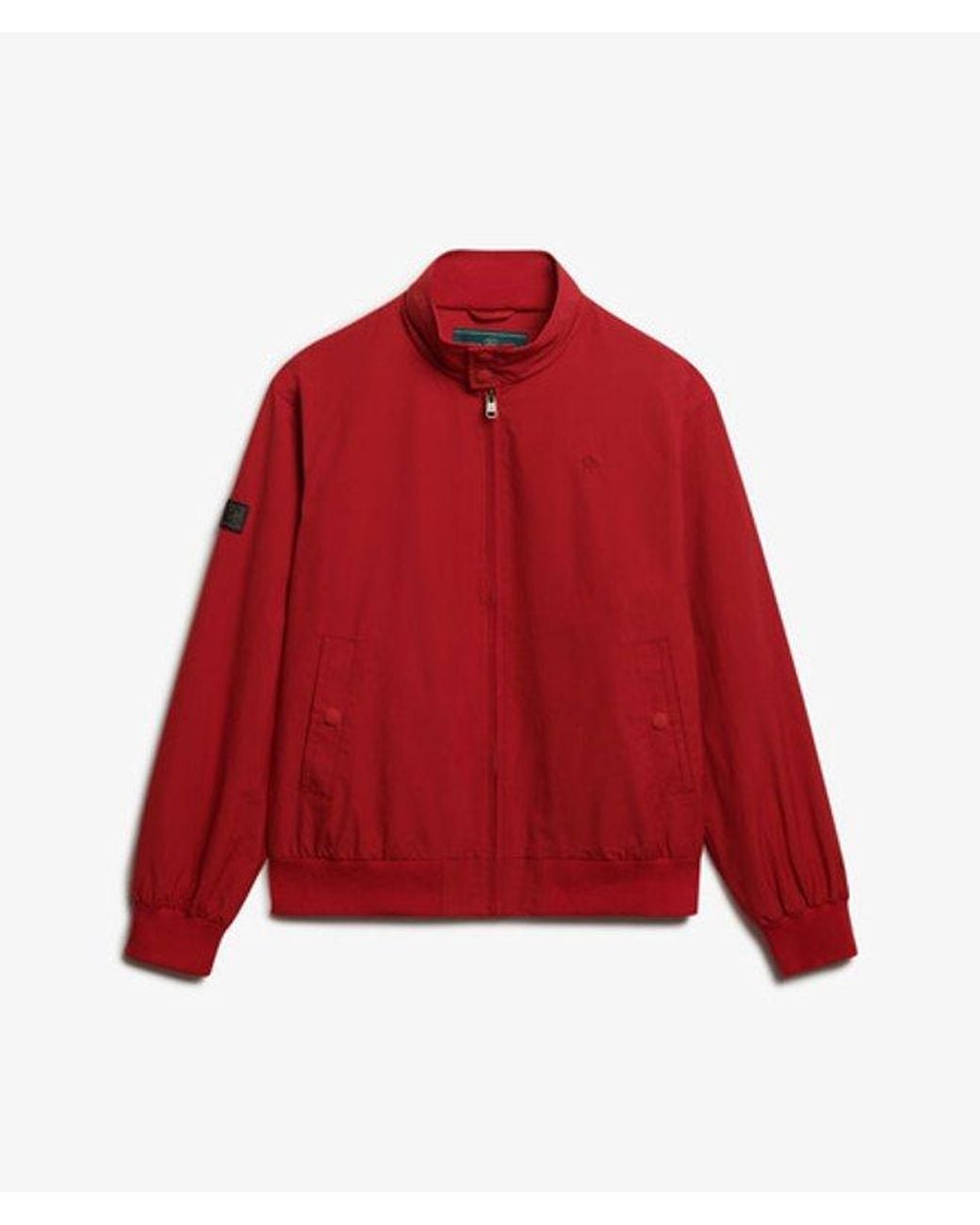 Superdry Red Classic Harrington Jacket for men
