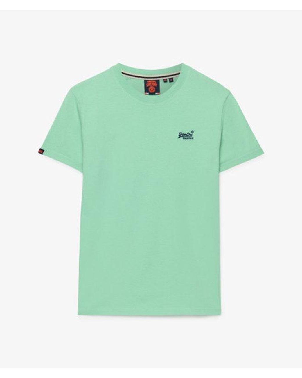 Superdry Green & Co Organic Cotton Essential Logo T-shirt for men