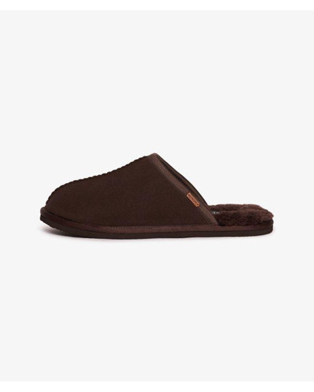 Superdry Brown Mule Slipper for men