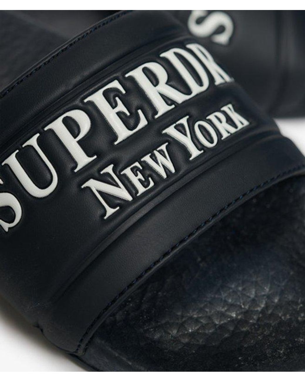 Superdry Blue & Co Destination Pool Sliders