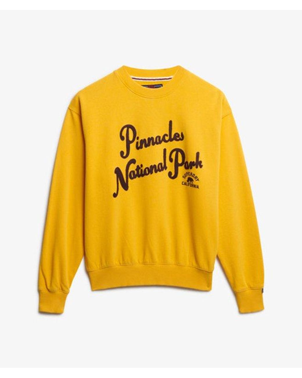 Superdry Yellow & Co Lo-fi Outdoor Loose Sweatshirt