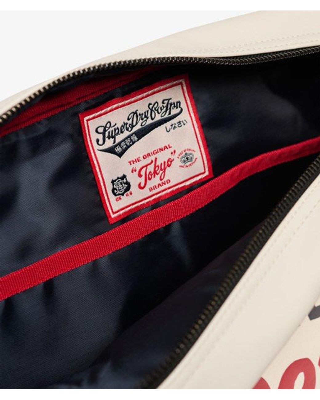Superdry White & Co Retro Alumni Messenger Bag