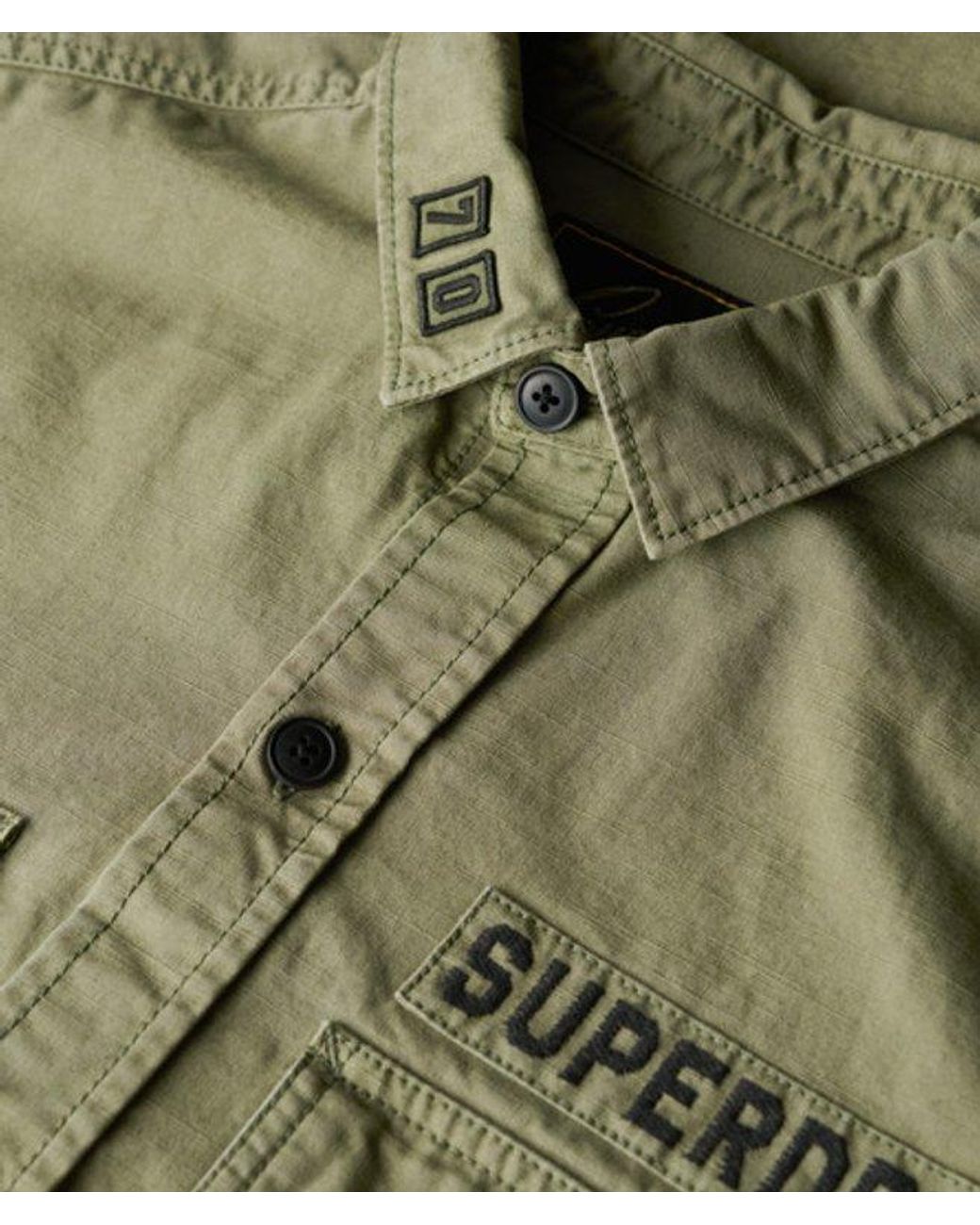 Superdry Green Delta Shirt for men