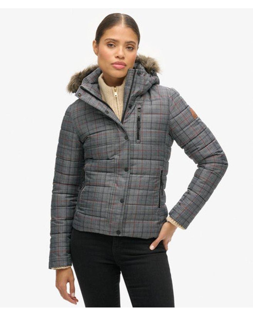 Superdry Gray & Co Tweed Fuji Jacket